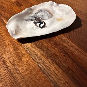 Australian Blue Opal on Rose gold silver